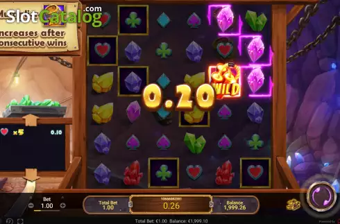 Οθόνη4. Gemstone Rush Κουλοχέρης