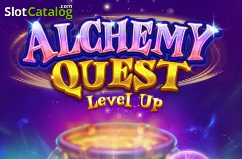 Alchemy Quest Level Up Λογότυπο Alchemy Quest Level Up Λογότυπο