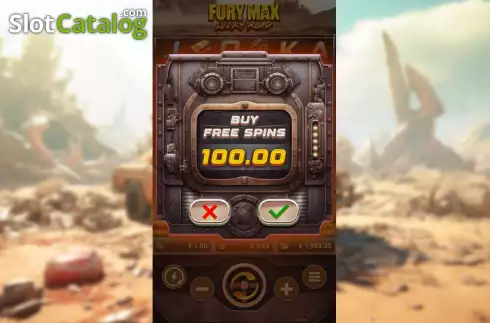 Οθόνη7. Fury Max Lucky Road Κουλοχέρης