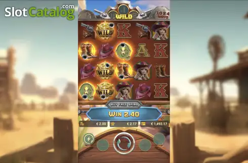 Οθόνη3. Gold West Κουλοχέρης