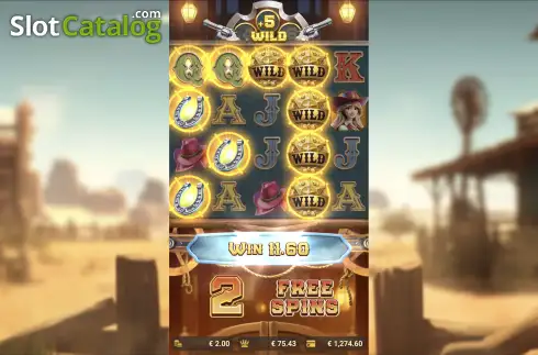Οθόνη8. Gold West Κουλοχέρης