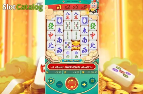 Οθόνη2. Mahjong Riches Κουλοχέρης