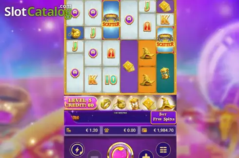 Οθόνη2. Alchemy Quest Jackpot Κουλοχέρης