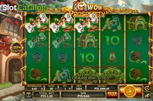 Οθόνη3. Wow Prosperity Κουλοχέρης