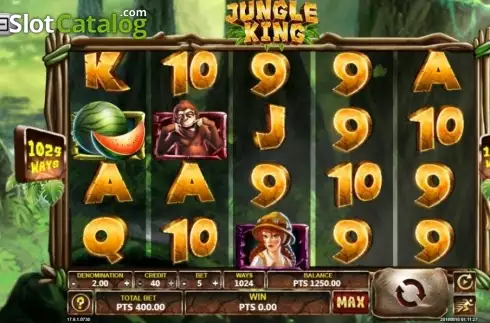 Οθόνη3. Jungle King (Spadegaming) Κουλοχέρης