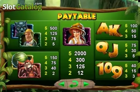 Οθόνη5. Jungle King (Spadegaming) Κουλοχέρης