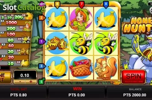 Οθόνη2. Honey Hunter (Spadegaming) Κουλοχέρης