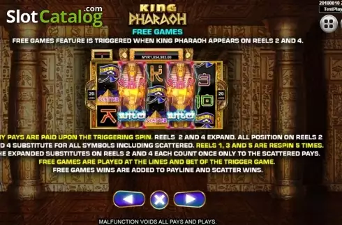 Οθόνη6. King Pharaoh Κουλοχέρης