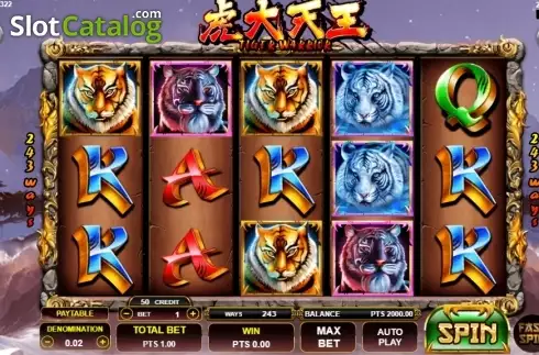 Οθόνη2. Tiger Warrior Κουλοχέρης 