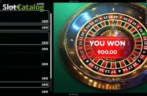 Οθόνη3. European Roulette (Spearhead Studios) Κουλοχέρης