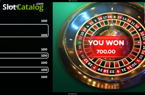 Οθόνη5. European Roulette (Spearhead Studios) Κουλοχέρης