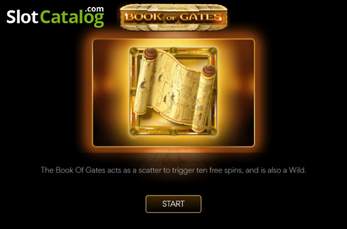Οθόνη2. Book of Gates (Spearhead Studios) Κουλοχέρης