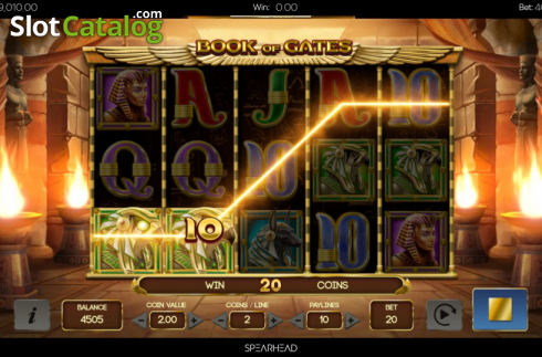 Οθόνη7. Book of Gates (Spearhead Studios) Κουλοχέρης