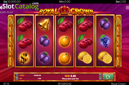 Οθόνη2. Royal Crown (Spearhead Studios) Κουλοχέρης