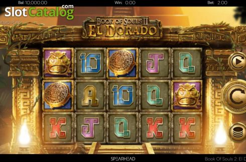 Οθόνη3. Book of Souls 2 El Dorado Κουλοχέρης
