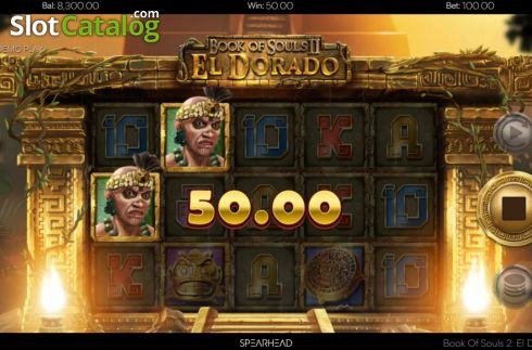 Οθόνη6. Book of Souls 2 El Dorado Κουλοχέρης