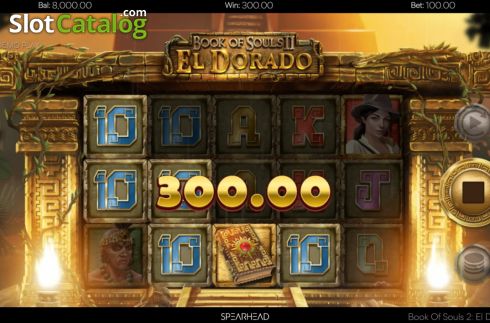 Οθόνη7. Book of Souls 2 El Dorado Κουλοχέρης