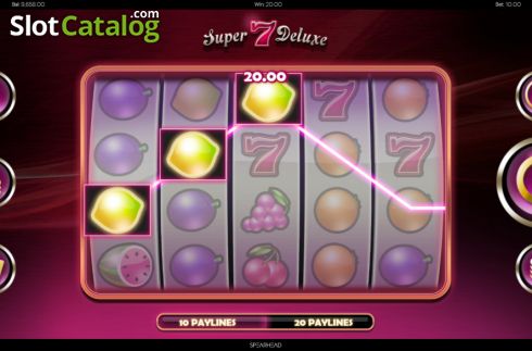 Οθόνη3. Super 7 Deluxe Κουλοχέρης