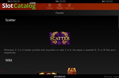 Οθόνη6. Romans Legions of Gold Κουλοχέρης