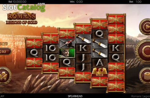 Οθόνη3. Romans Legions of Gold Κουλοχέρης