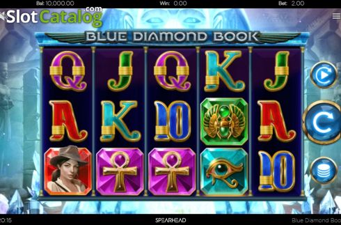 Οθόνη2. Blue Diamond Book Κουλοχέρης