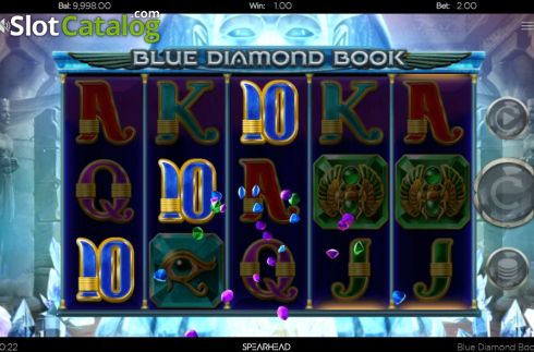Οθόνη3. Blue Diamond Book Κουλοχέρης