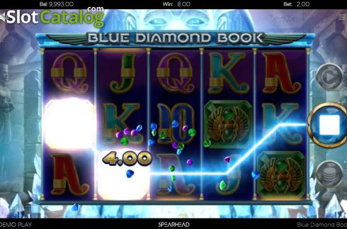 Οθόνη4. Blue Diamond Book Κουλοχέρης