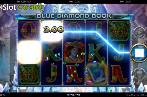 Οθόνη5. Blue Diamond Book Κουλοχέρης