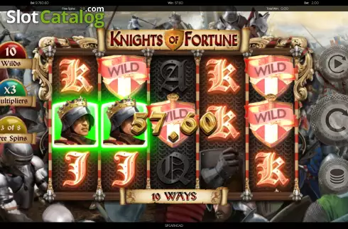 Οθόνη6. Knights of Fortune Κουλοχέρης
