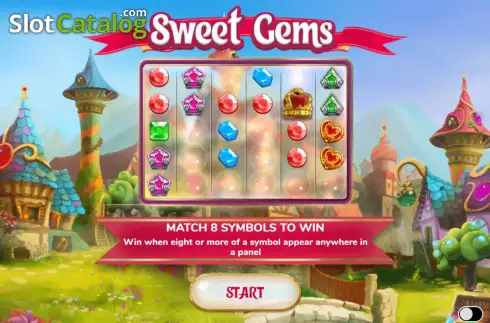 Οθόνη2. Sweet Gems Κουλοχέρης