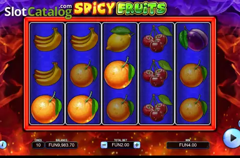 Οθόνη3. Spicy Fruits Κουλοχέρης
