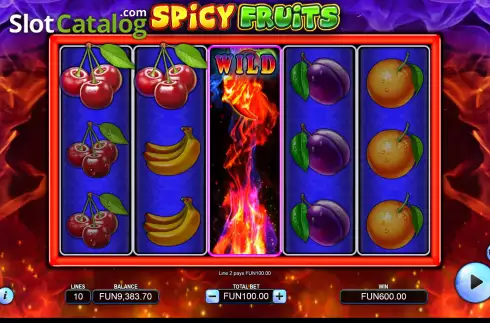 Οθόνη4. Spicy Fruits Κουλοχέρης