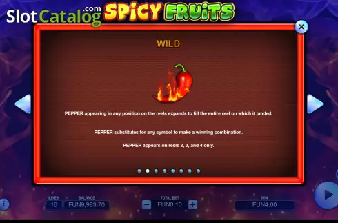 Οθόνη5. Spicy Fruits Κουλοχέρης