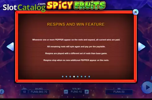 Οθόνη6. Spicy Fruits Κουλοχέρης