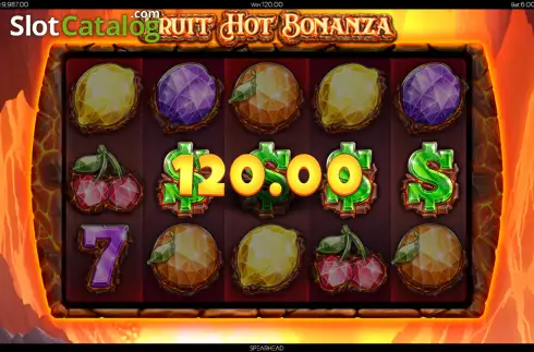 Οθόνη4. Fruit Hot Bonanza Κουλοχέρης