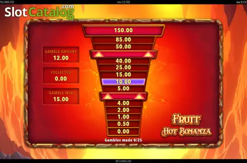 Οθόνη6. Fruit Hot Bonanza Κουλοχέρης