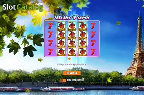 Οθόνη2. Hello Paris (Spearhead Studios) Κουλοχέρης