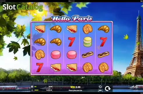 Οθόνη3. Hello Paris (Spearhead Studios) Κουλοχέρης