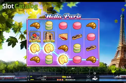 Οθόνη5. Hello Paris (Spearhead Studios) Κουλοχέρης