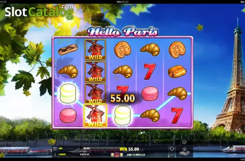 Οθόνη8. Hello Paris (Spearhead Studios) Κουλοχέρης