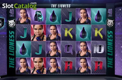 Οθόνη3. The Lioness With Amanda Nunes Κουλοχέρης 