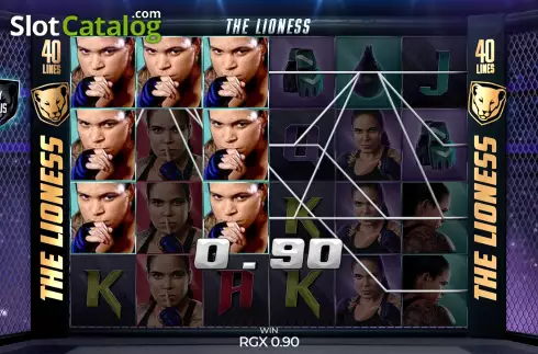 Οθόνη4. The Lioness With Amanda Nunes Κουλοχέρης 
