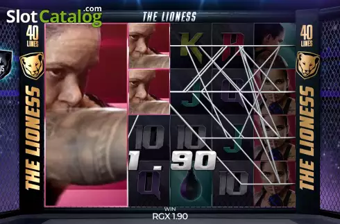 Οθόνη6. The Lioness With Amanda Nunes Κουλοχέρης 