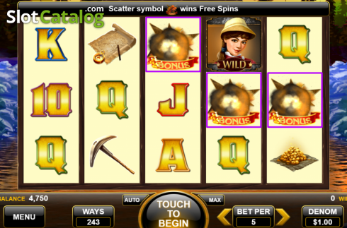 Οθόνη4. American Gold Rush Κουλοχέρης 