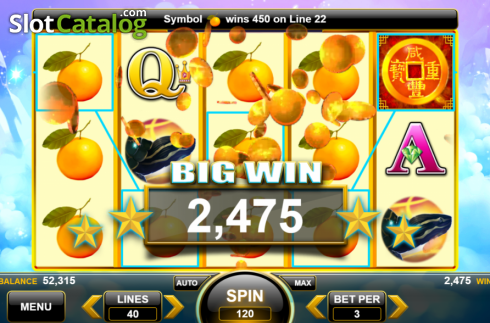 Οθόνη3. Four Guardians (Spin Games) Κουλοχέρης