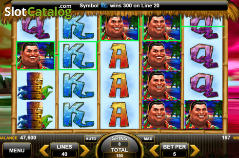 Οθόνη4. King of the Luau Κουλοχέρης 