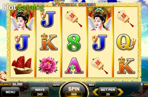 Οθόνη2. Phoenix Queen (Spin Games) Κουλοχέρης 