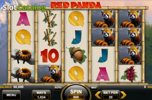 Οθόνη2. Red Panda (Spin Games) Κουλοχέρης