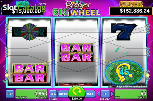 Οθόνη4. Ripley's Big Wheel Κουλοχέρης