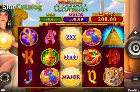 Οθόνη3. Wild Link Cleopatra Κουλοχέρης